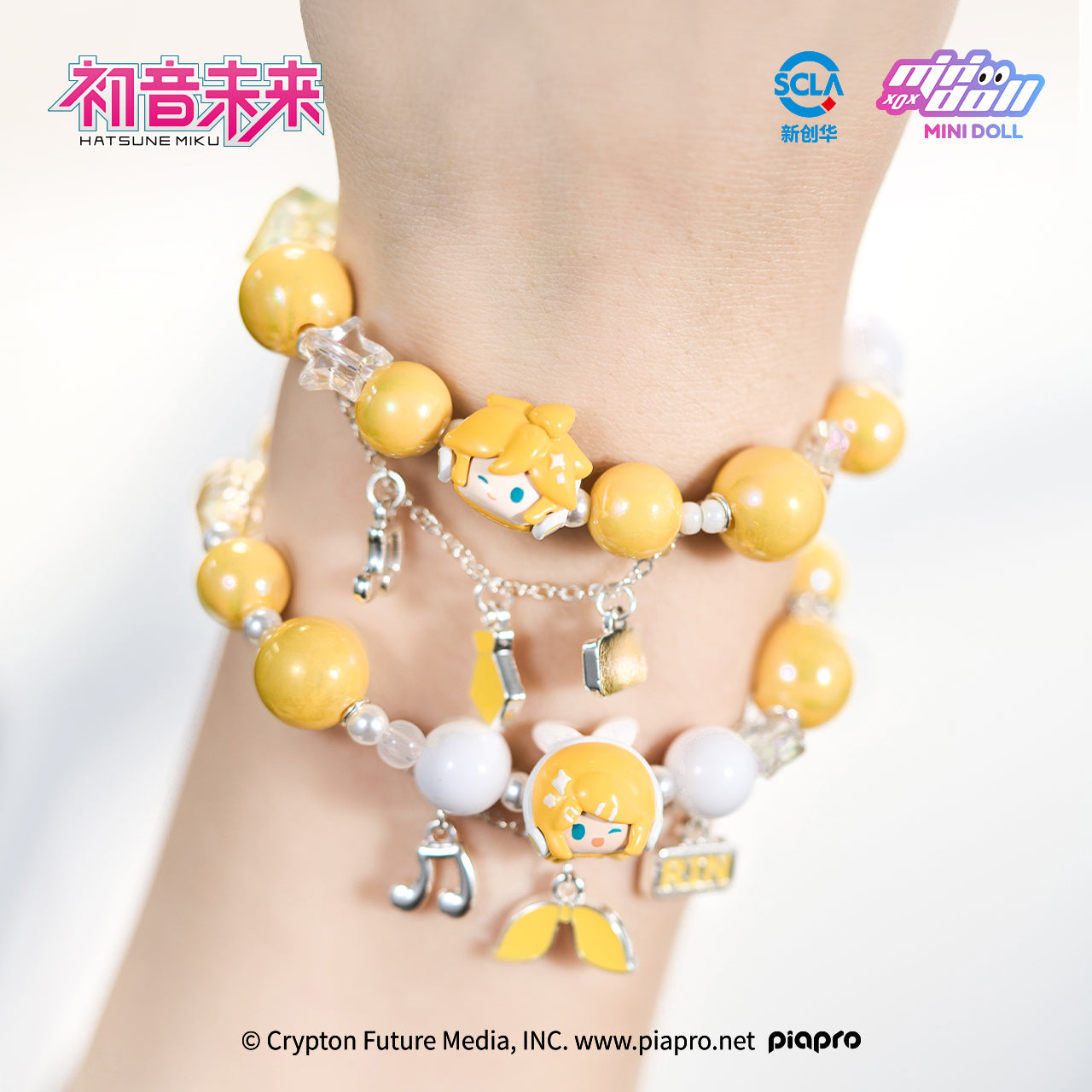 (Pre-Order) Hatsune Miku - Minidoll - WOW Paradise Bracelet