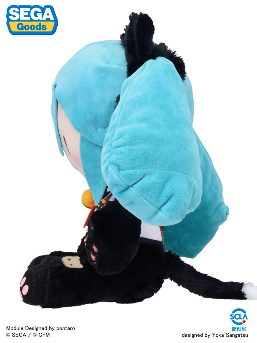 Hatsune Miku -Project DIVA- Arcade Future Tone - Hatsune Miku - Nyanko - fuwa Plush