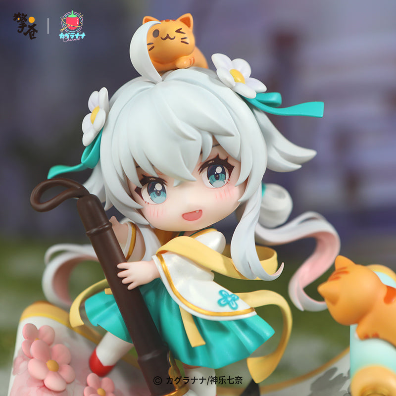 (Pre-Order) Vtuber - Kagura Nana - Hua Jian Tao Yao Ver. - Chibi Figure