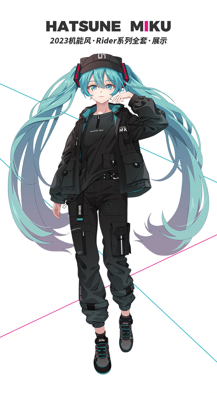 (Pre-Order) Hatsune Miku - Moeyu - Rider Series - T-shirt