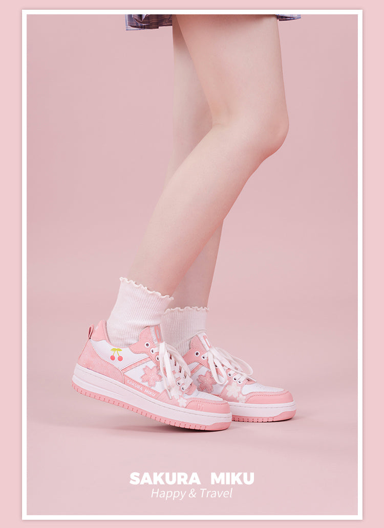 (Pre-Order) (12/2023) Hatsune Miku - Sakura Miku Series - Sneakers