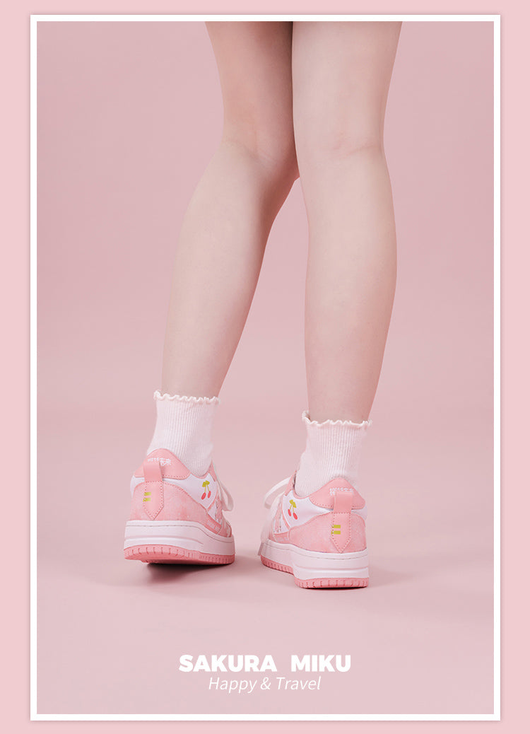 (Pre-Order) (12/2023) Hatsune Miku - Sakura Miku Series - Sneakers