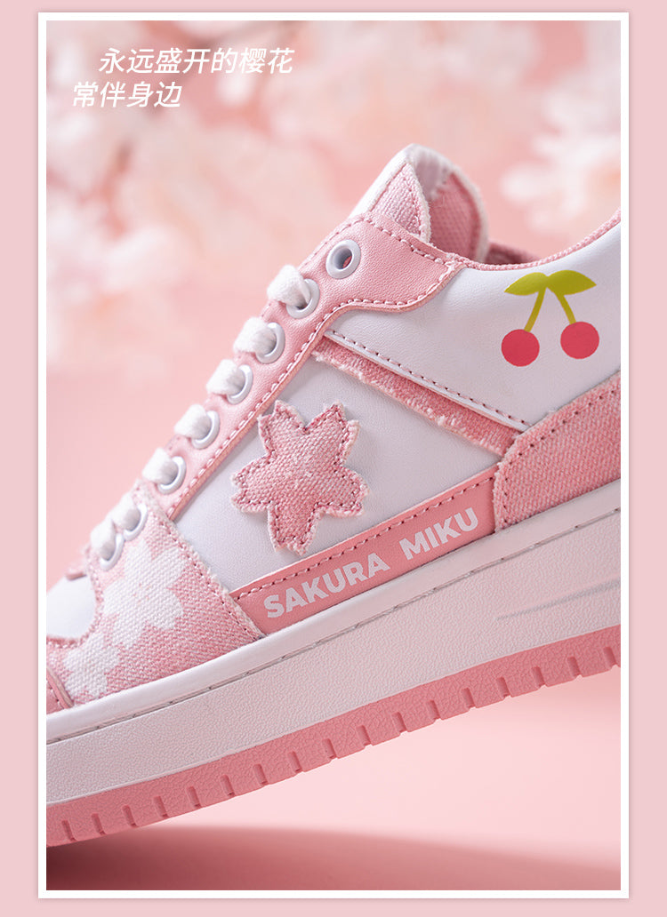 (Pre-Order) (12/2023) Hatsune Miku - Sakura Miku Series - Sneakers
