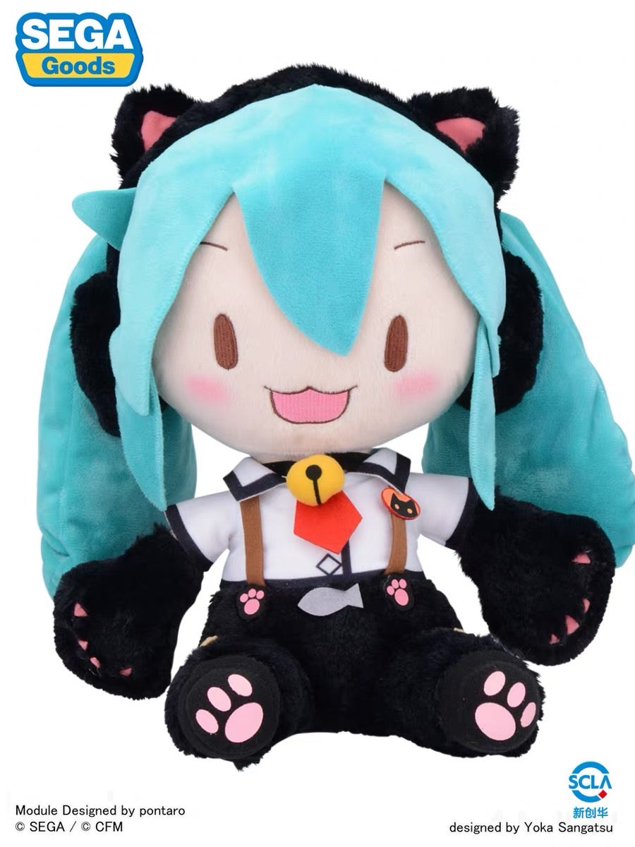 Hatsune Miku -Project DIVA- Arcade Future Tone - Hatsune Miku - Nyanko - fuwa Plush