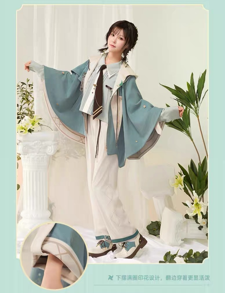 Genshin Impact - Venti Theme Cloak Coat / Cape