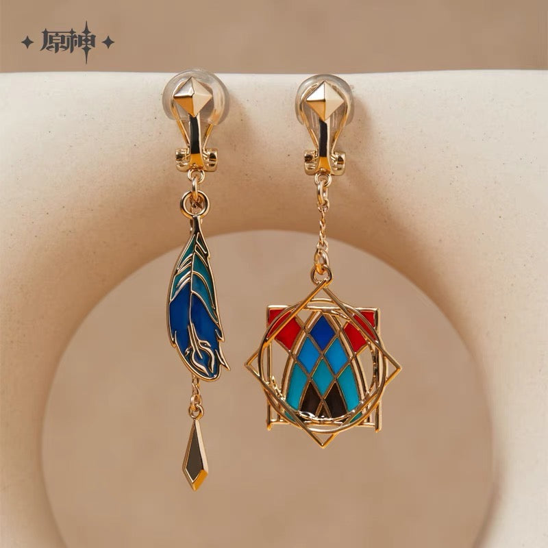 Genshin Impact Apparel - Kaveh Impression Theme - Necklace/Ear Clip