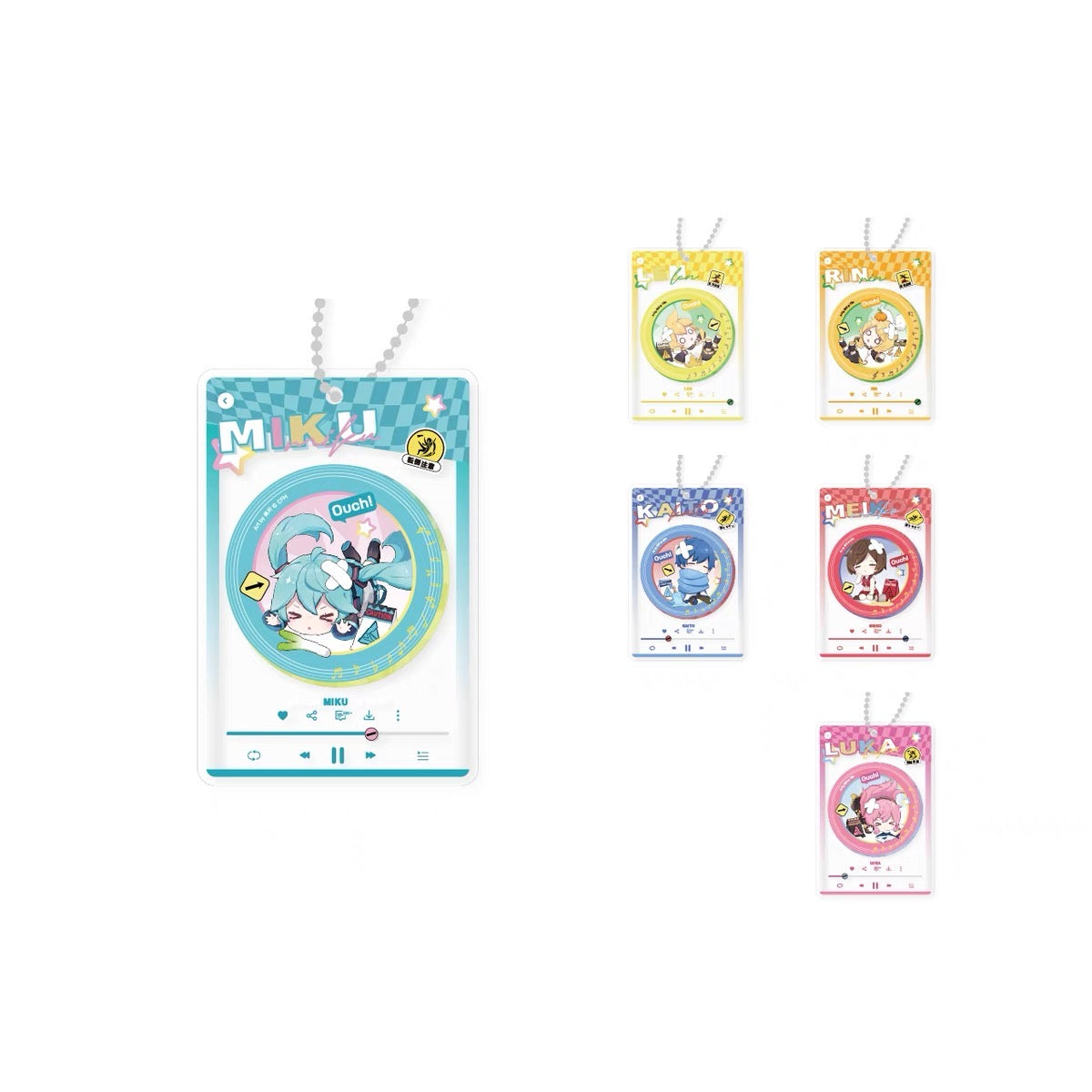 (Pre-Order) Hatsune Miku - Falling Series - Acrylic Record Pendant
