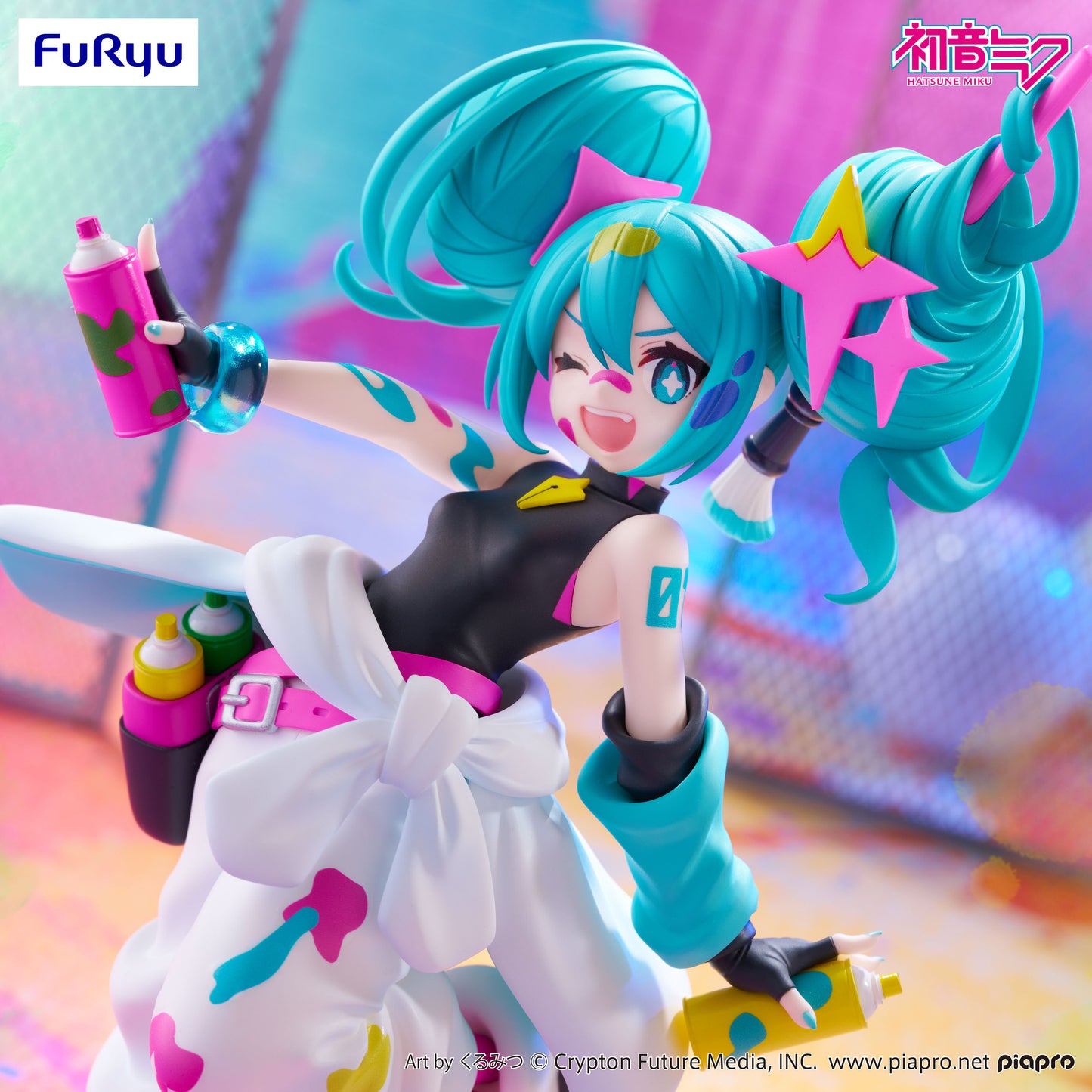 (Pre-Order) Hatsune Miku - Paint Girl Trio-Try-iT - Prize Figure