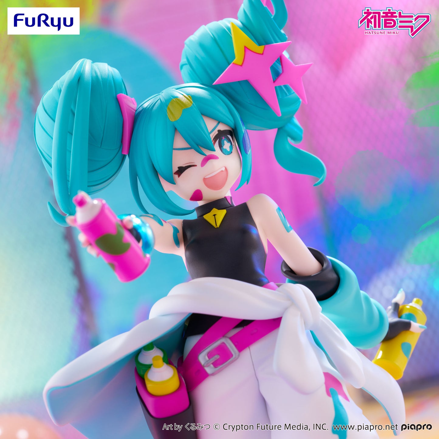 (Pre-Order) Hatsune Miku - Paint Girl Trio-Try-iT - Prize Figure