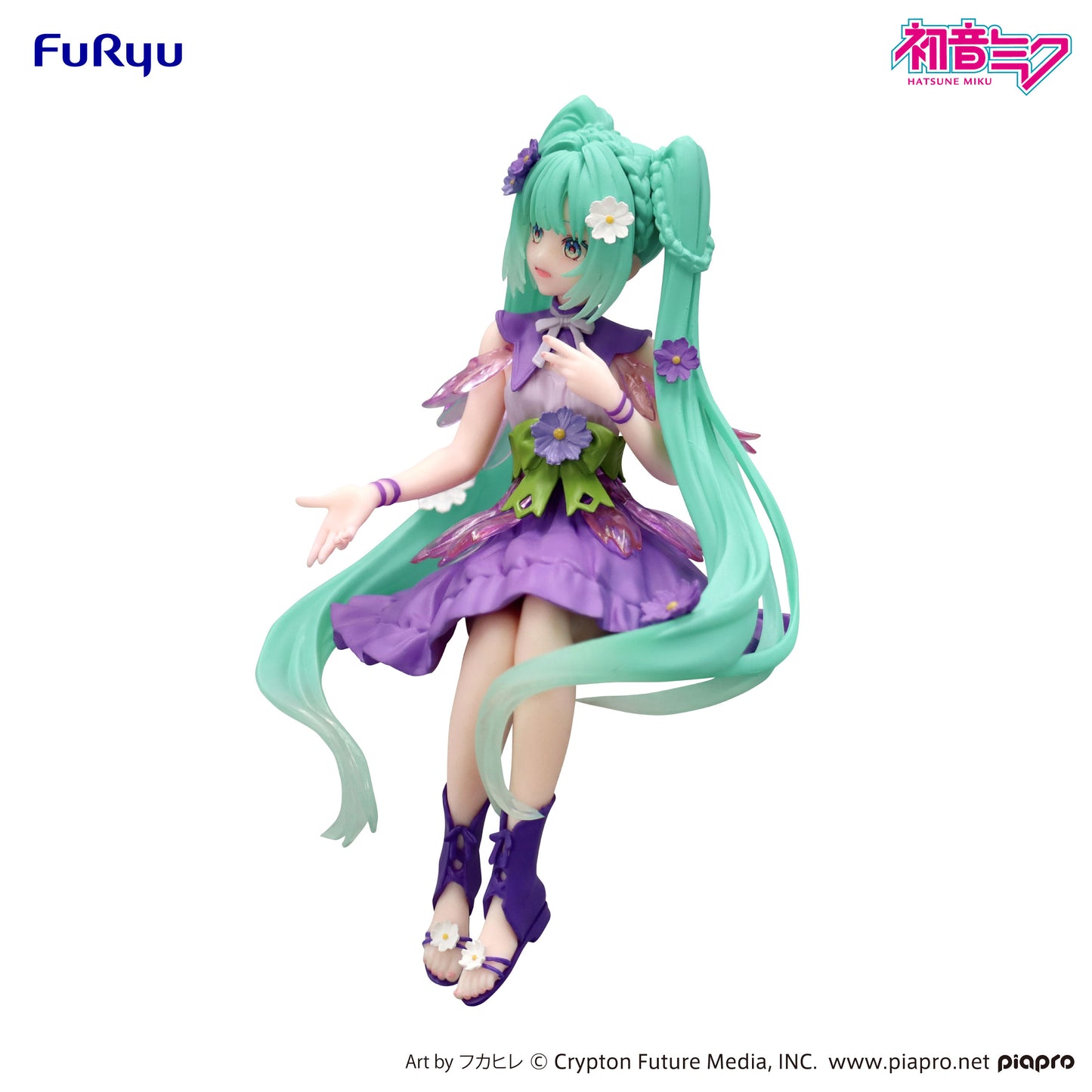 (Pre-Order) Hatsune Miku - Flower Fairy Cosmos Purple Color Ver. - Noodle Stopper Prize Figure