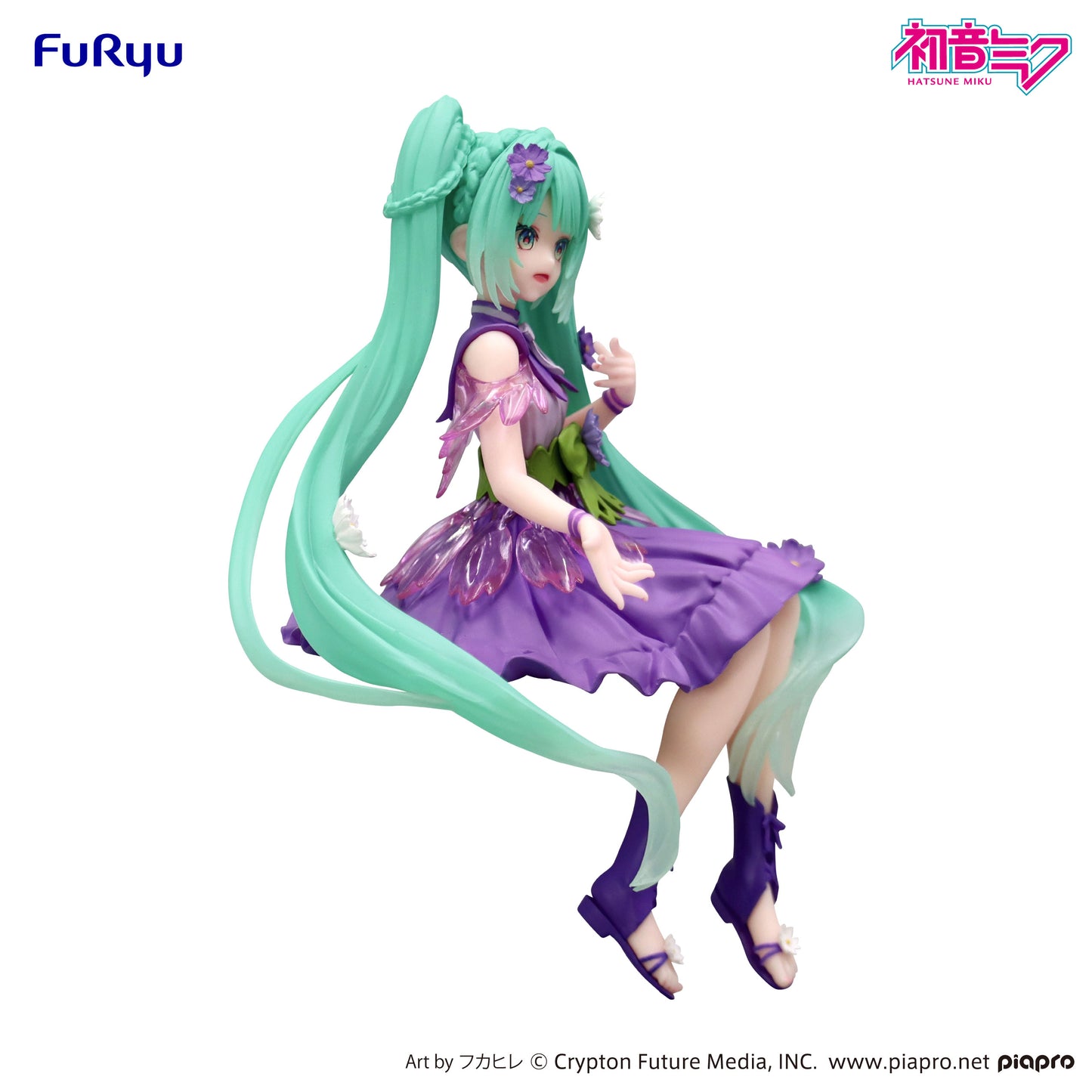 (Pre-Order) Hatsune Miku - Flower Fairy Cosmos Purple Color Ver. - Noodle Stopper Prize Figure