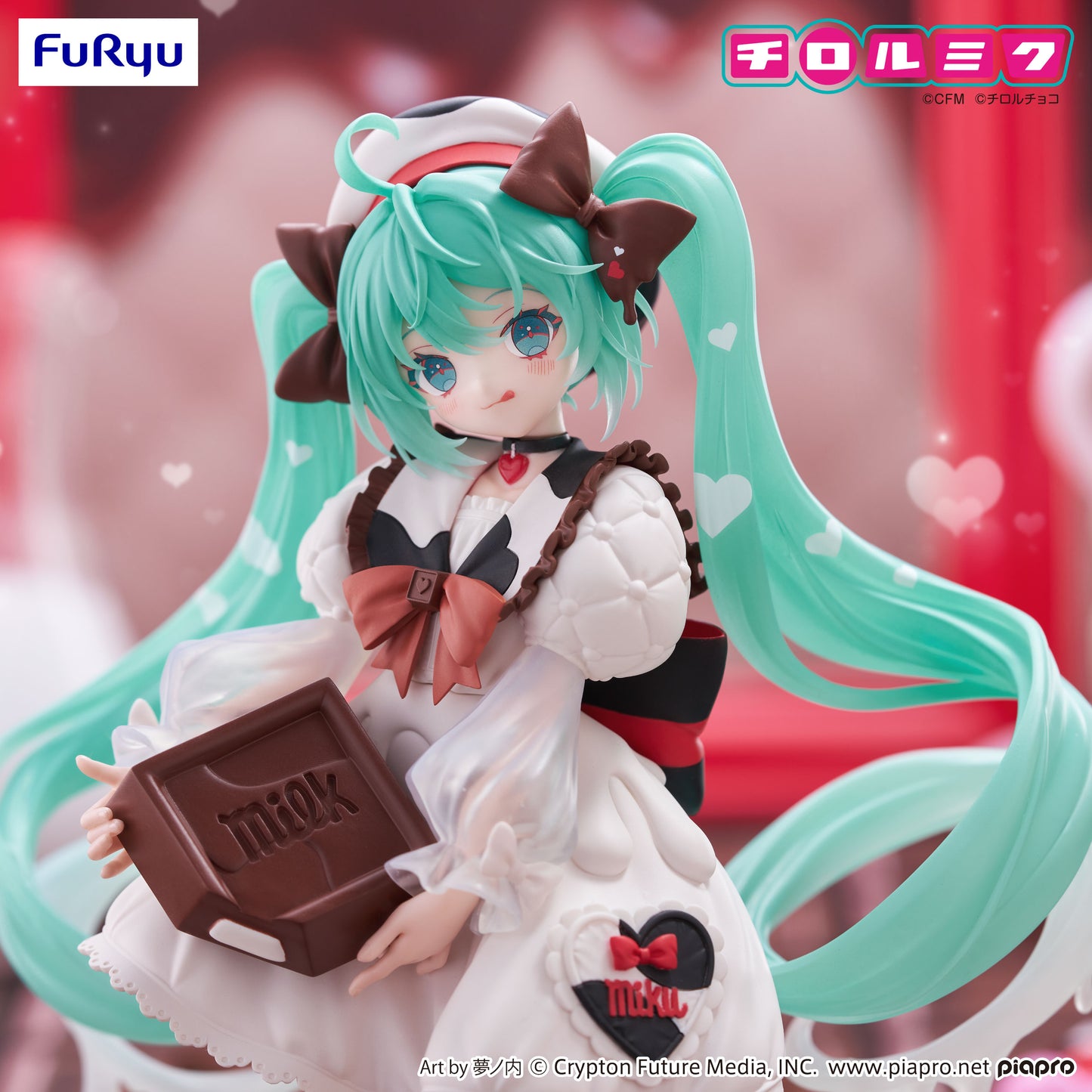 (Pre-Order) Hatsune Miku x TIROL CHOCO Trio-Try-iT - Prize Figure - CHOCO Milk ver.