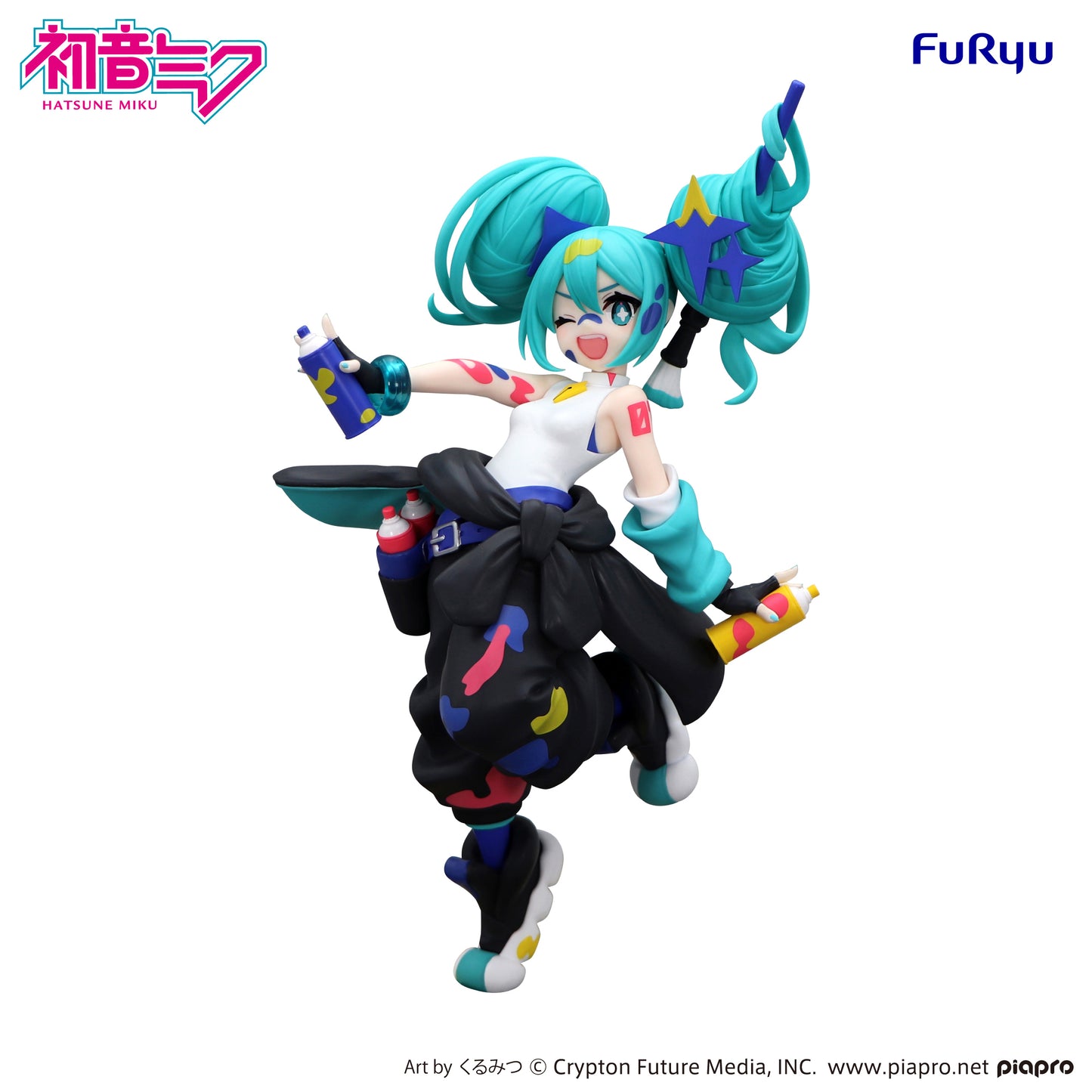 (Pre-Order) Hatsune Miku - Paint Girl Another Color Ver. - Muchute Prize Figure