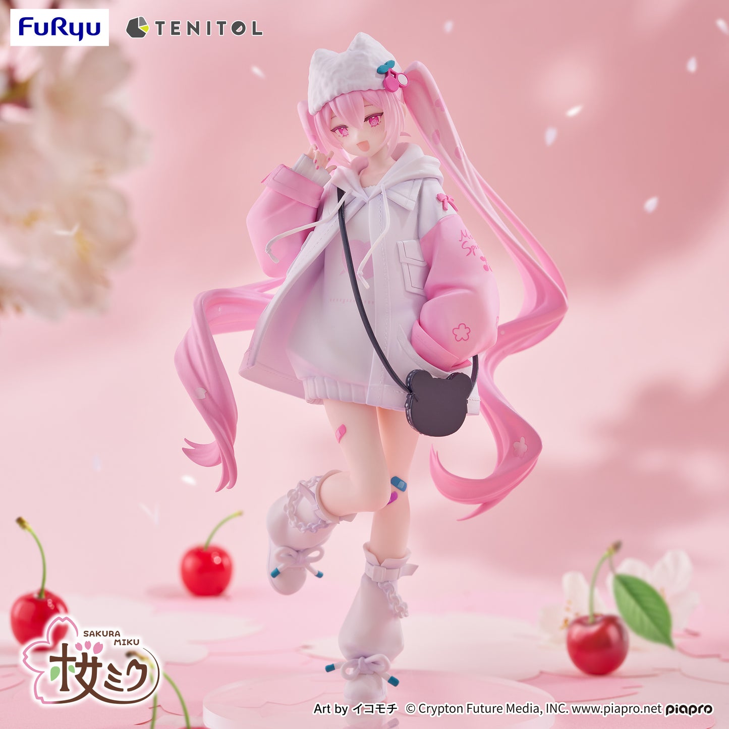 (Pre-Order) Hatsune Miku - Sakura Miku - Cool Style - TENITOL Petit Figure