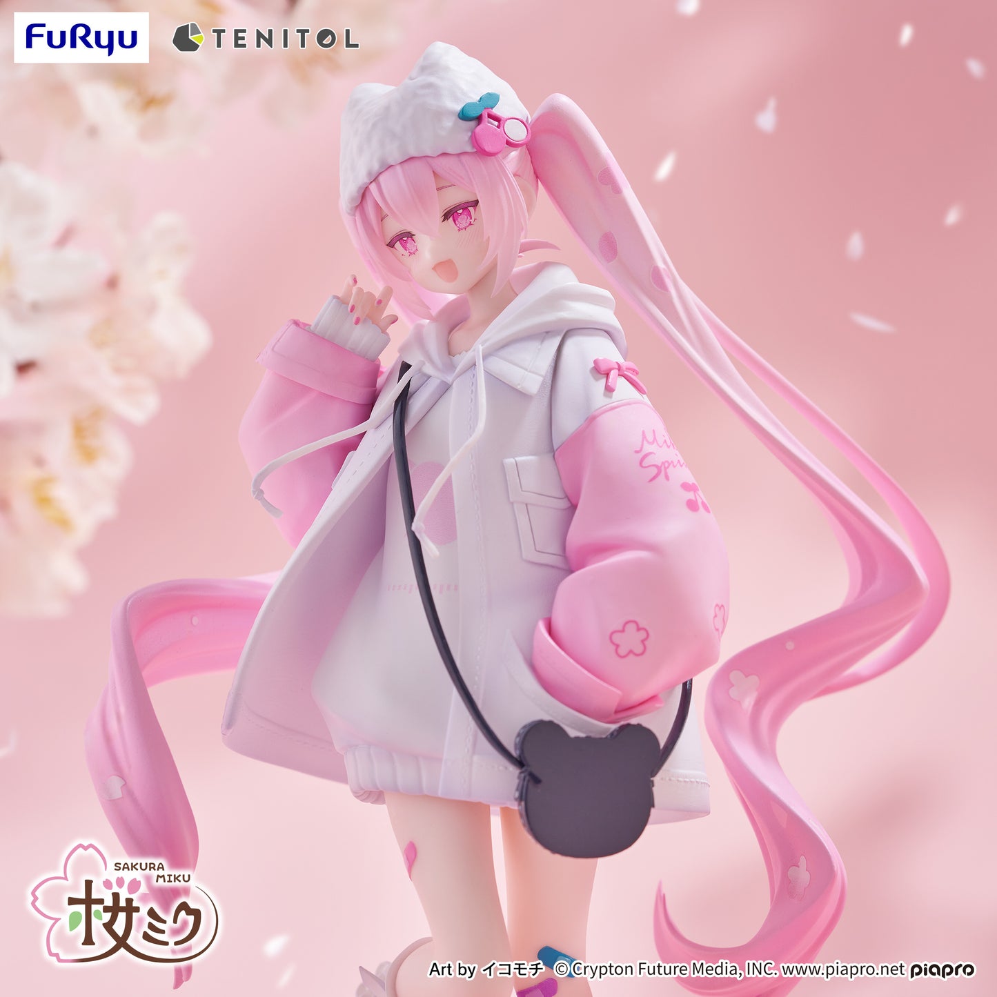 (Pre-Order) Hatsune Miku - Sakura Miku - Cool Style - TENITOL Petit Figure