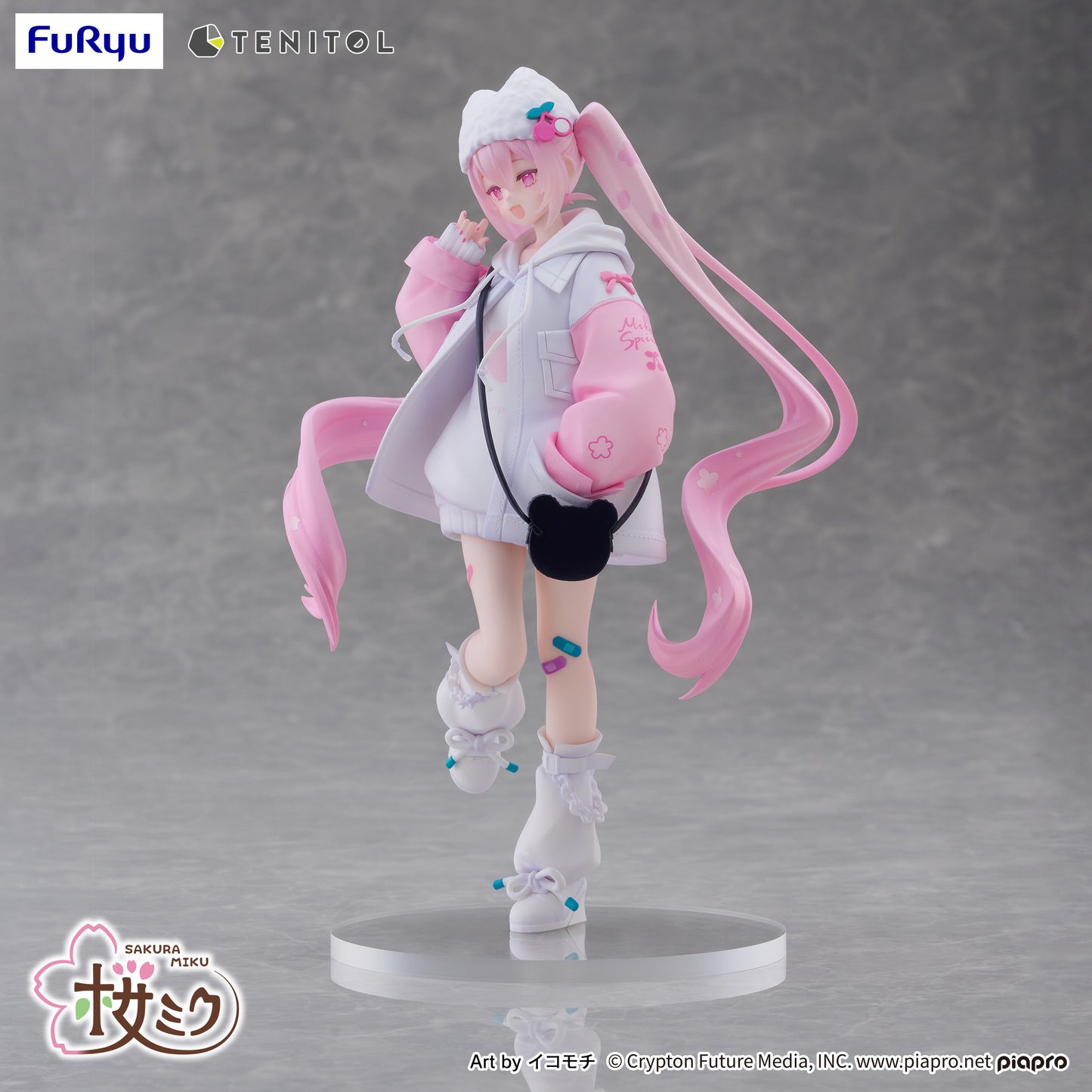 (Pre-Order) Hatsune Miku - Sakura Miku - Cool Style - TENITOL Petit Figure