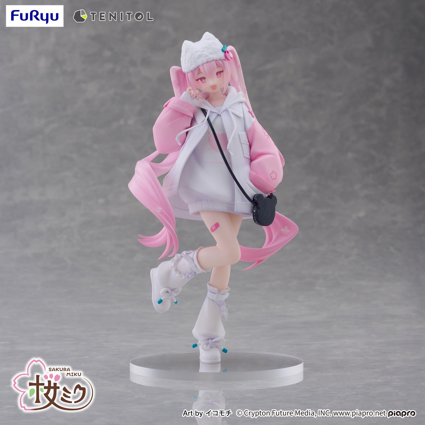 (Pre-Order) Hatsune Miku - Sakura Miku - Cool Style - TENITOL Petit Figure