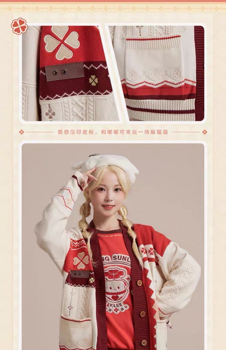 (Pre-Order) Genshin Impact - Klee Theme Impression Series - Cardigan