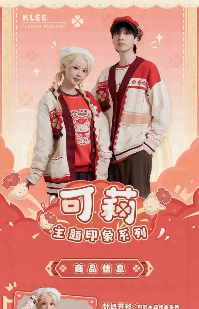 (Pre-Order) Genshin Impact - Klee Theme Impression Series - Cardigan