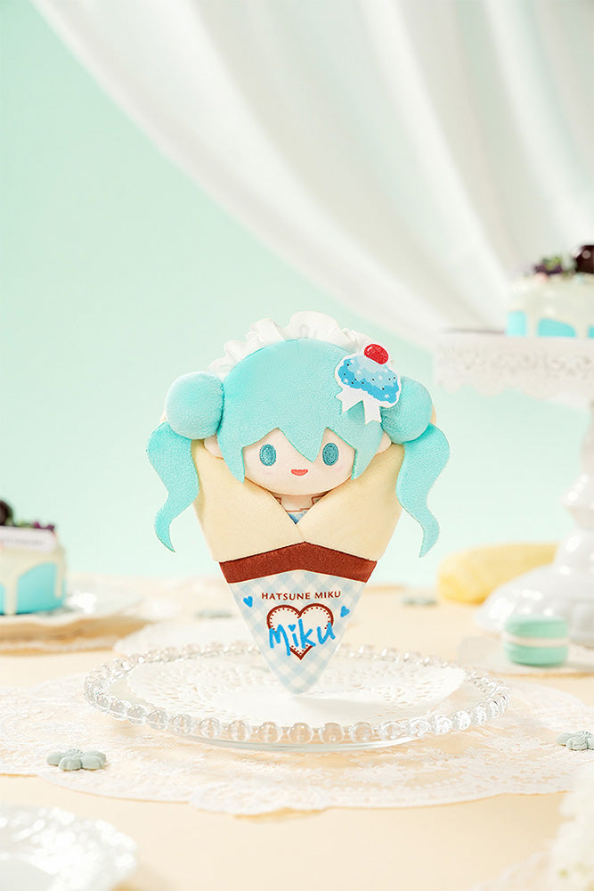 (Pre-Order) Character Vocal Series 01: Hatsune Miku Crêpe Mascot Keychain Plush - C