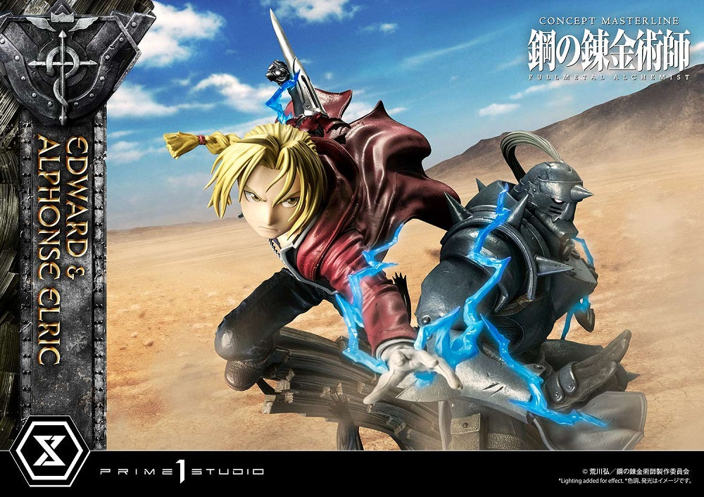 (PICKUP ONLY) Fullmetal Alchemist - Alphonse Elric - Edward Elric - Concept Masterline (CMFMA-01) - 1/6 Scale Figure