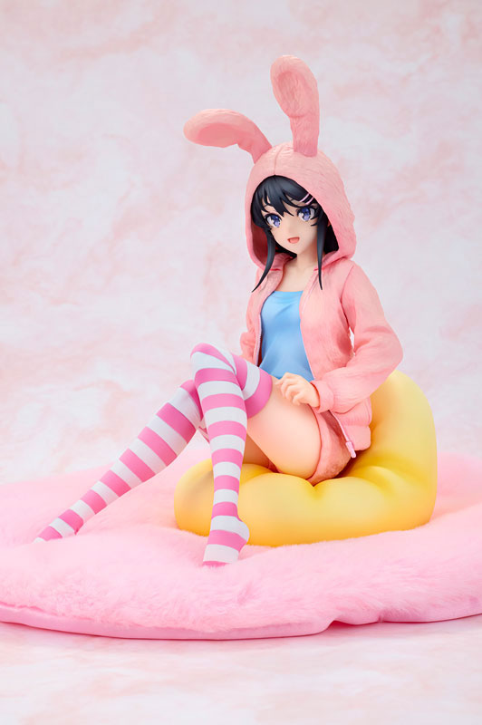 Rascal Does Not Dream of a Knapsack Kid Mai Sakurajima Hoodie Look Rabbit Ears ver. - 1/7 Scale Figure