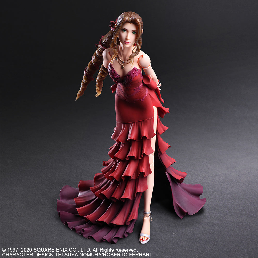 Final Fantasy VII Remake PLAY ARTS Kai Aerith Gainsborough Dress ver. - Action Figure