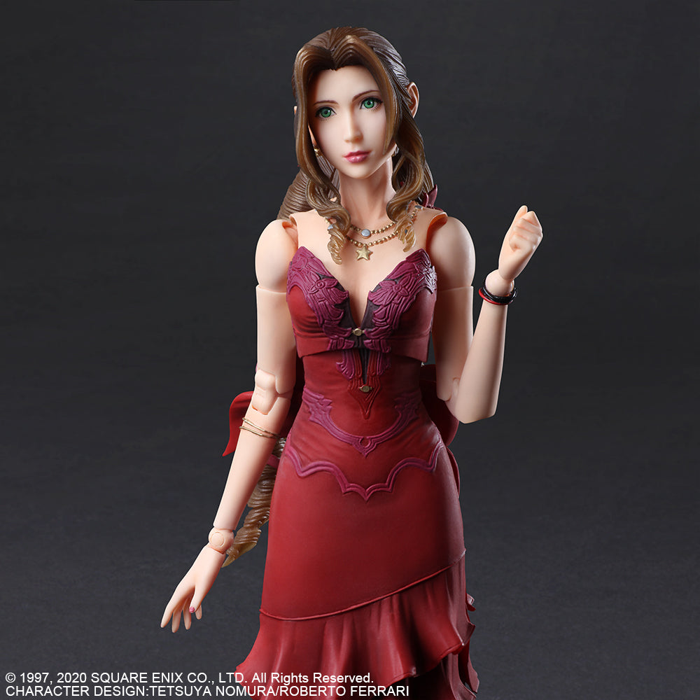 Final Fantasy VII Remake PLAY ARTS Kai Aerith Gainsborough Dress ver. - Action Figure