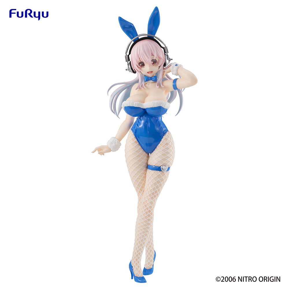 Super Sonico - BiCute Bunnies - Blue Rabbit ver. - Prize Figure