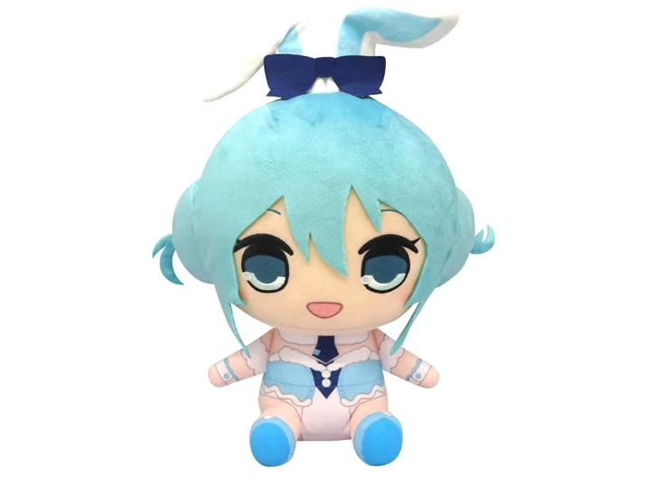 Hatsune Miku - Kyurumaru - Hatsune Miku: White Rabbit Ver. - Kyurumaru Plush