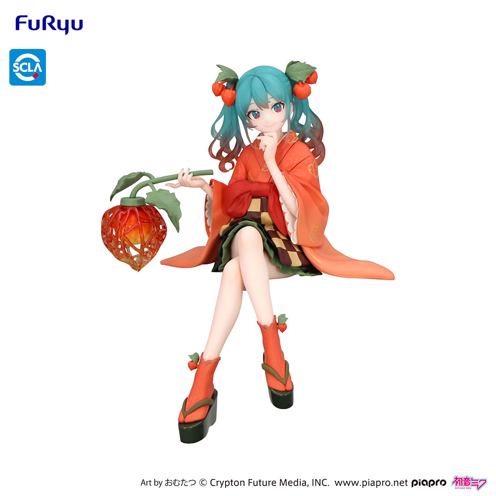 (Pre-Order) Hatsune Miku - Noodle Stopper Prize Figure -Flower Fairy Winter Cherry-