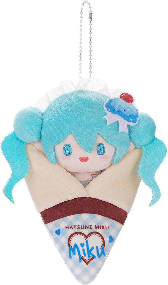 (Pre-Order) Character Vocal Series 01: Hatsune Miku Crêpe Mascot Keychain Plush - C