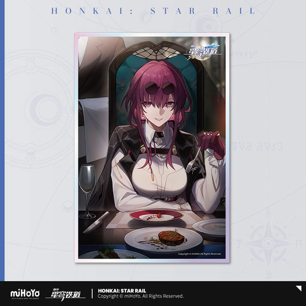 Honkai: Star Rail - Kafka - Acrylic Shikishi - Honkai: Star Rail Light Cone Series - Patience Is All You Need