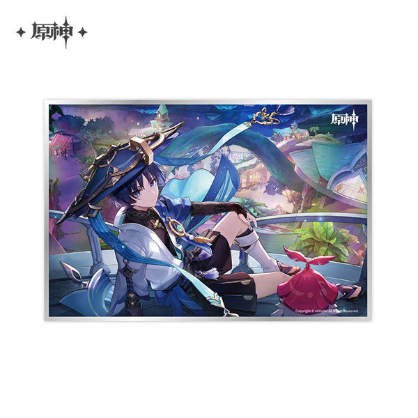 Genshin Impact - Wanderer - Chara Acrylic Shikishi Secret Summer Paradise