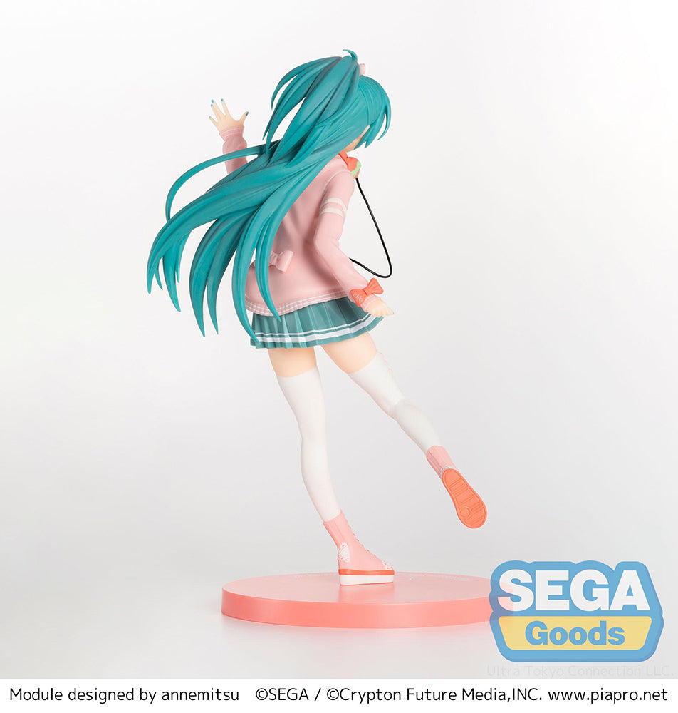 Hatsune Miku -Project DIVA Arcade Future Tone SPM Figure "Hatsune Miku - Ribbon Girl" - Prize Figure