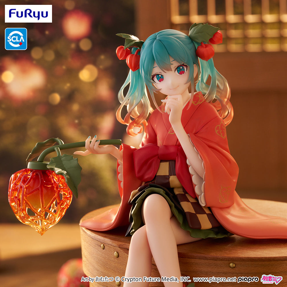 (Pre-Order) Hatsune Miku - Noodle Stopper Prize Figure -Flower Fairy Winter Cherry-