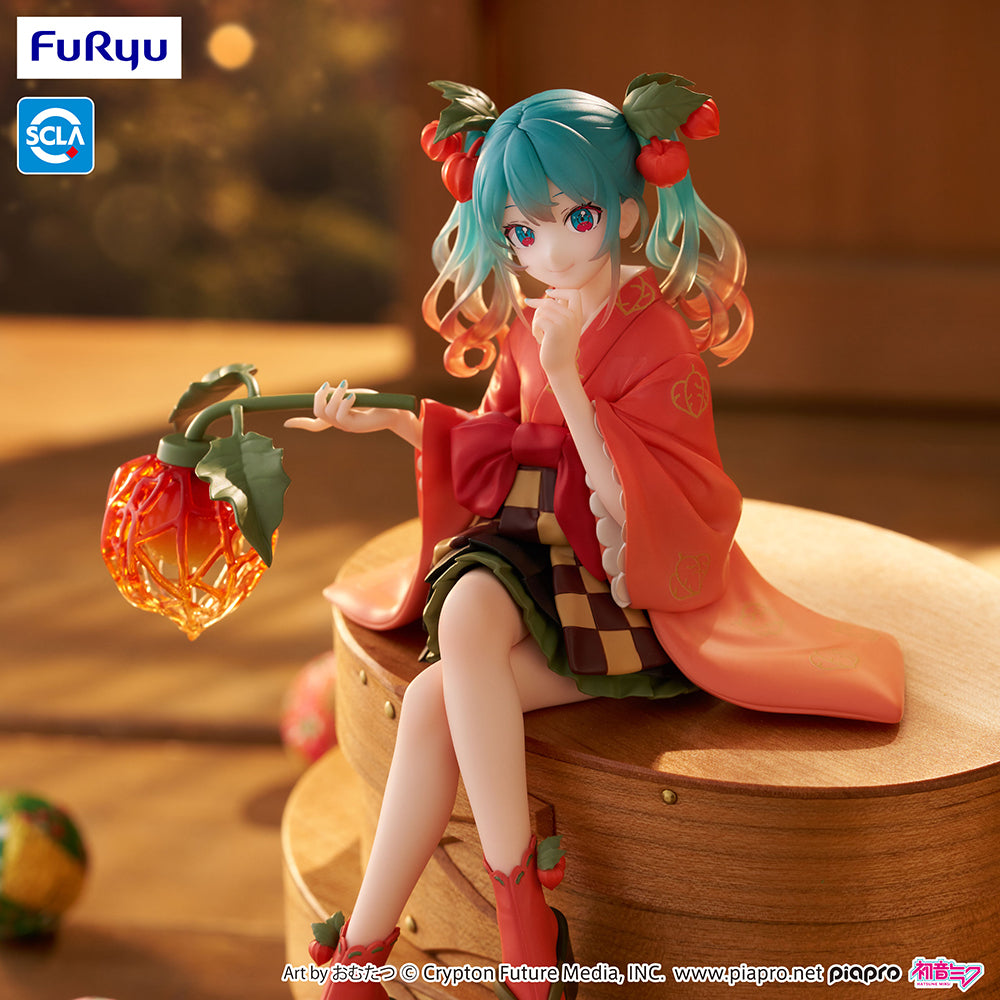 (Pre-Order) Hatsune Miku - Noodle Stopper Prize Figure -Flower Fairy Winter Cherry-