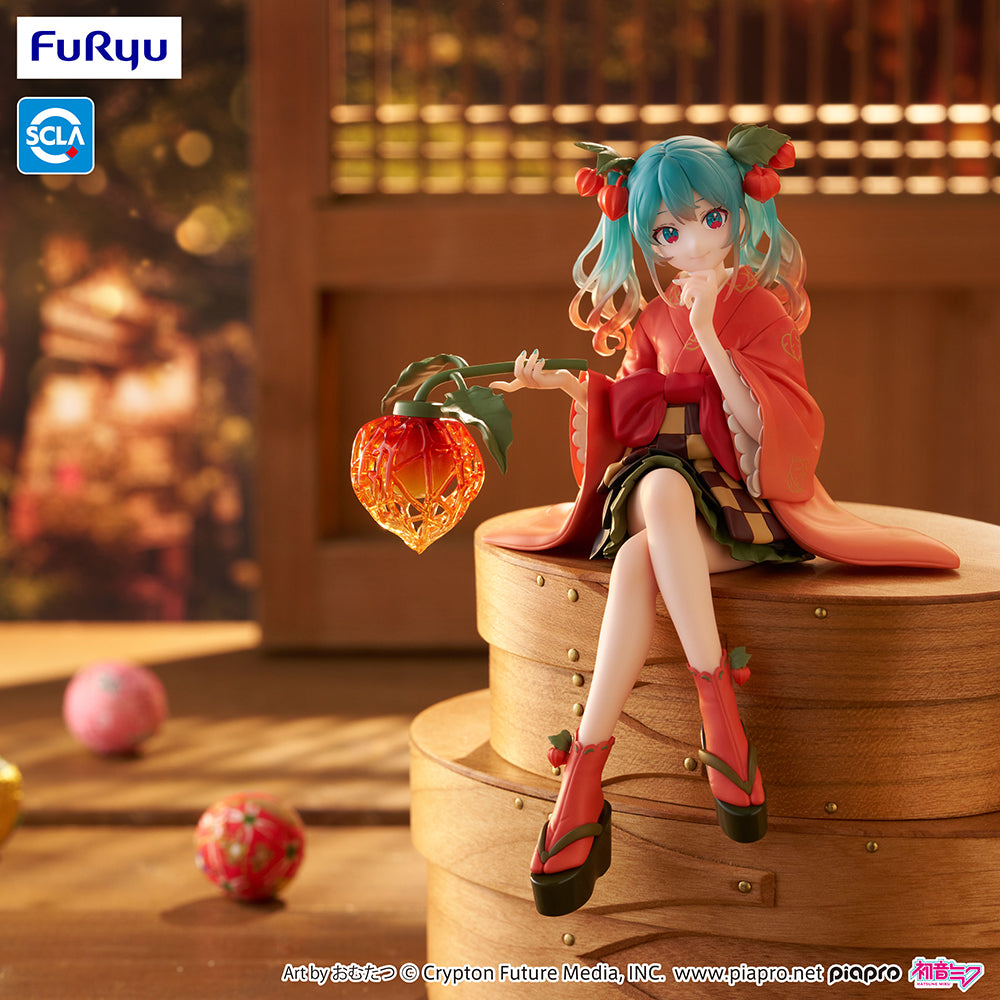 (Pre-Order) Hatsune Miku - Noodle Stopper Prize Figure -Flower Fairy Winter Cherry-