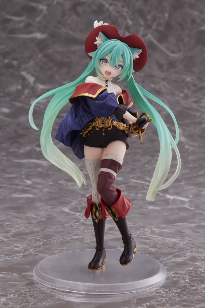(Pre-Order) Hatsune Miku Wonderland Prize Figure - Puss in Boots (rerun)