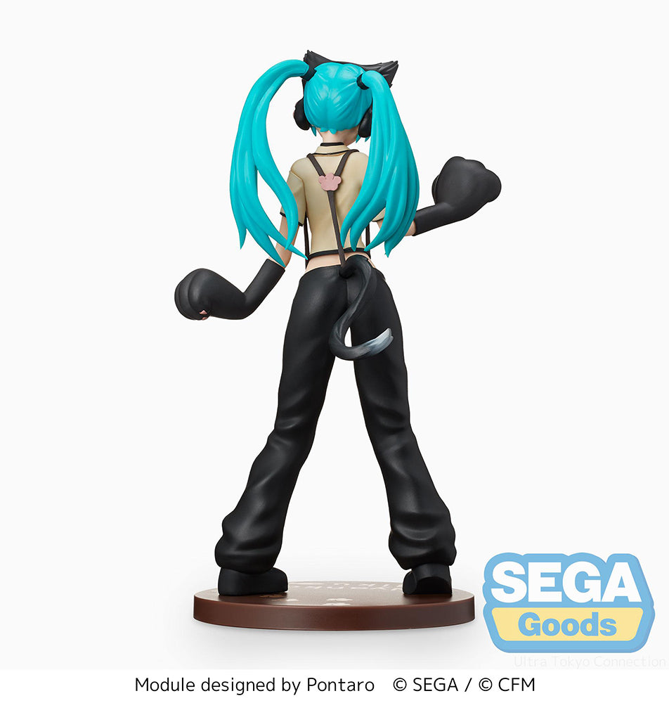 (Pre-Order) Hatsune Miku: Project DIVA Arcade Future Tone SPM Figure "Hatsune Miku - Kitty Cat" - Prize Figure