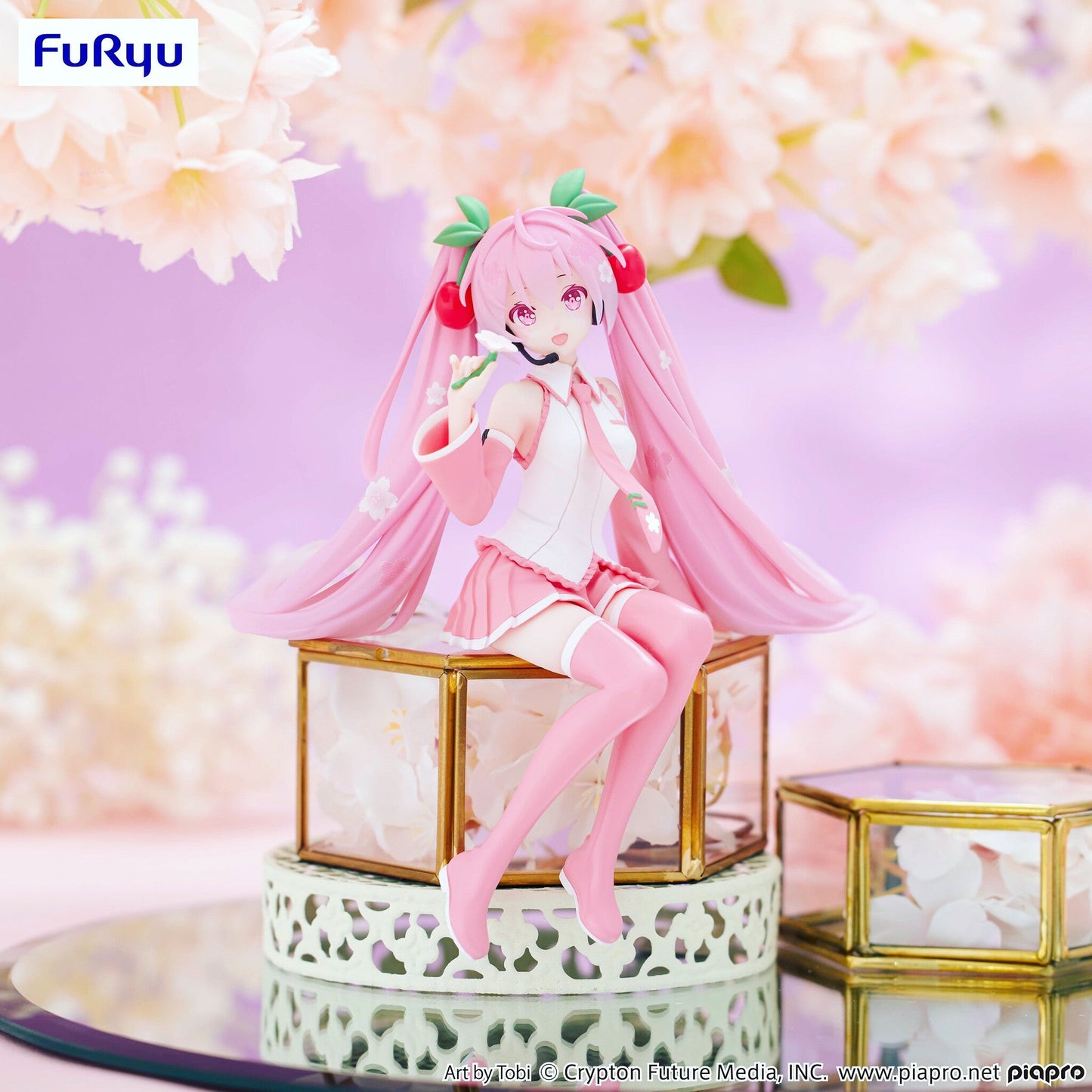 Hatsune Miku - Noodle Stopper Prize Figure - Sakura Miku -2024-