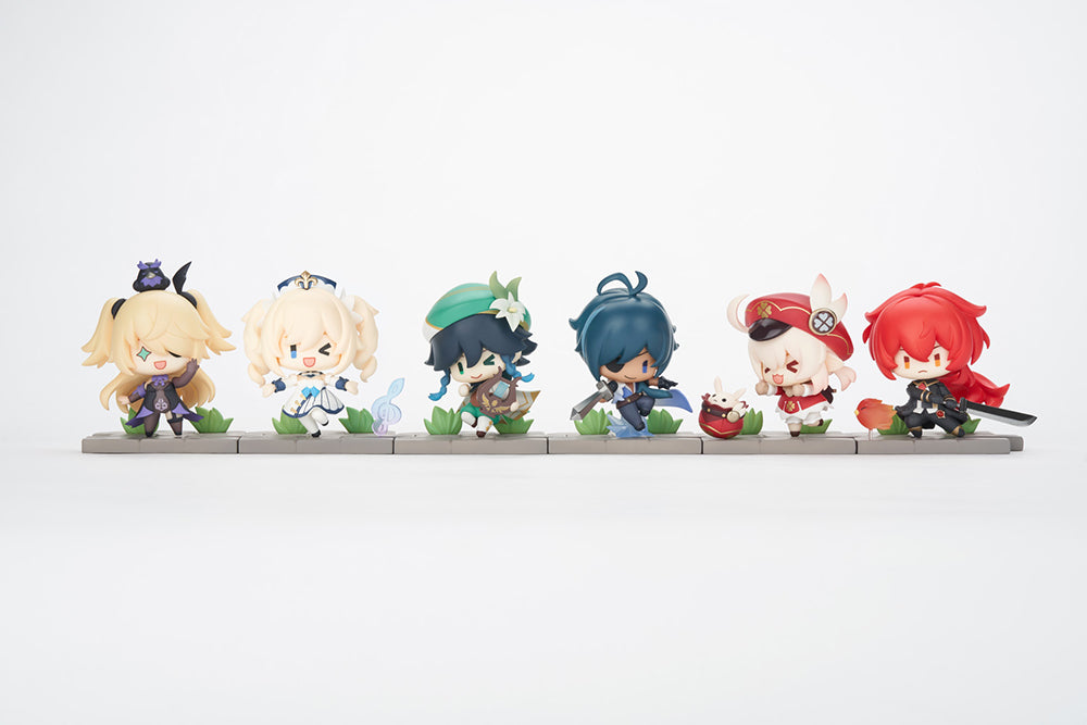 Genshin Impact - Battle Scene Collection Figure Mondstadt Edition - Small Figure (Set of 6)