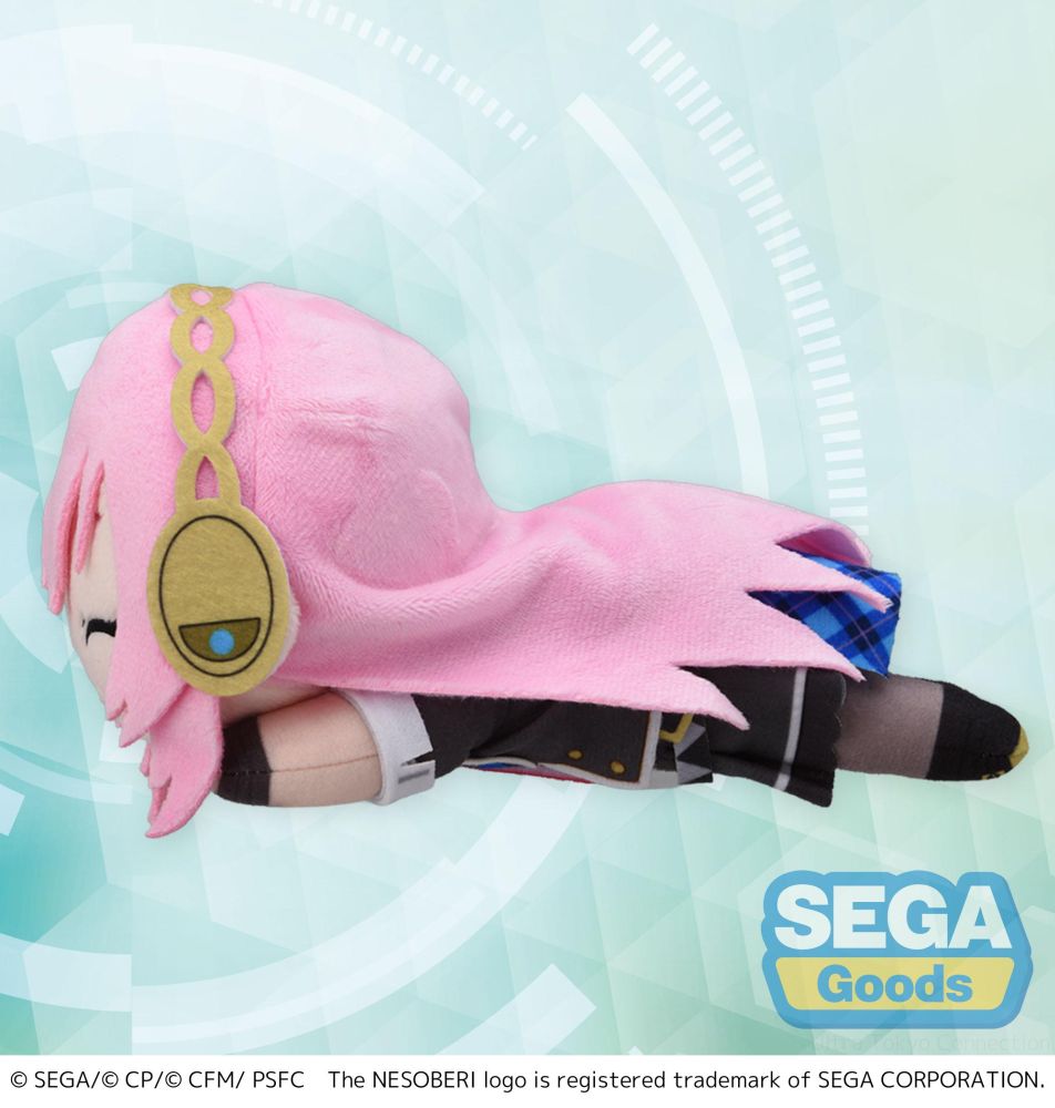 (Pre-Order) Hatsune Miku - NESOBERI (Lay-Down) "COLORFUL STAGE! The Movie: A Miku Who Can't Sing" Plush - School SEKAI Megurine Luka
