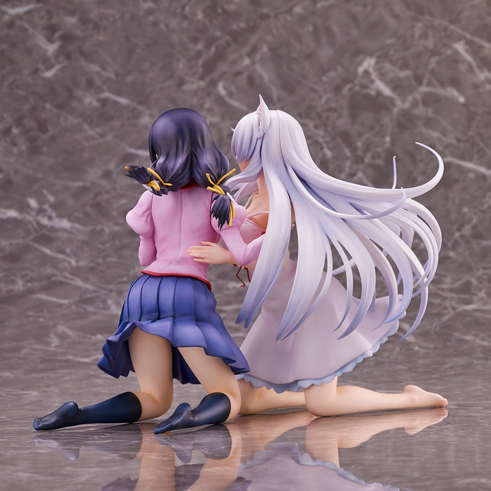 Nekomonogatari - Tsubasa Hanekawa 2pk Set Scale Figure