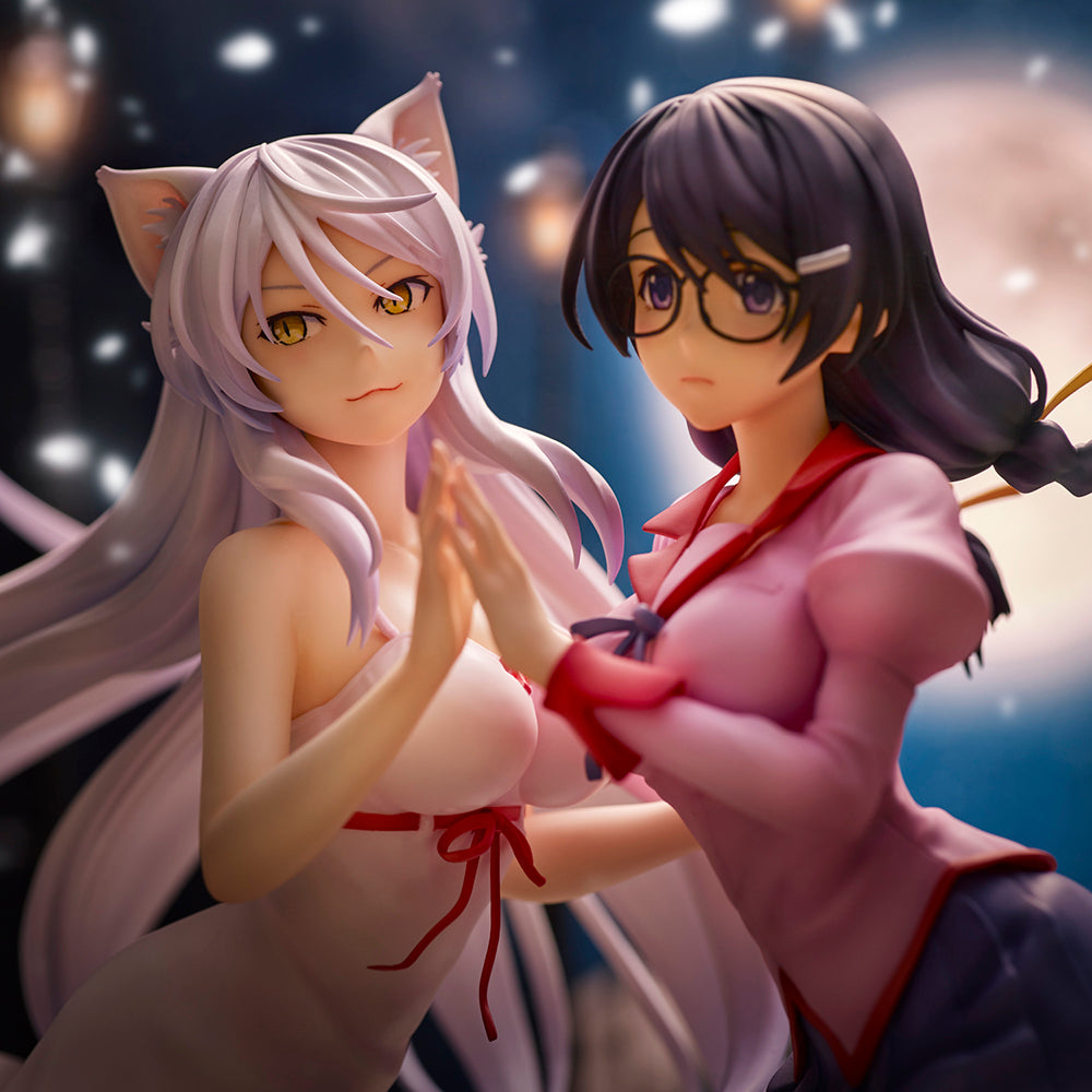 Nekomonogatari - Tsubasa Hanekawa 2pk Set Scale Figure