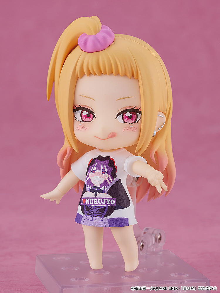 My Dress Up Darling - Kitagawa Marin - Nendoroid Figure (#2556) - Slippery Girls Full Graphic T-Shirt Ver.