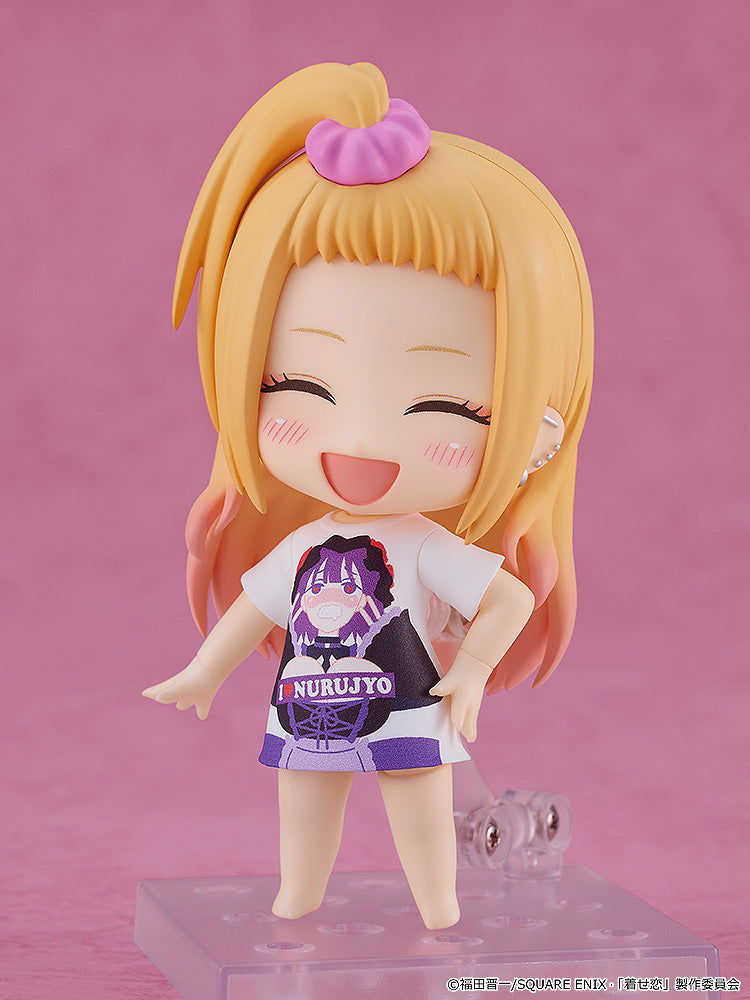 My Dress Up Darling - Kitagawa Marin - Nendoroid Figure (#2556) - Slippery Girls Full Graphic T-Shirt Ver.
