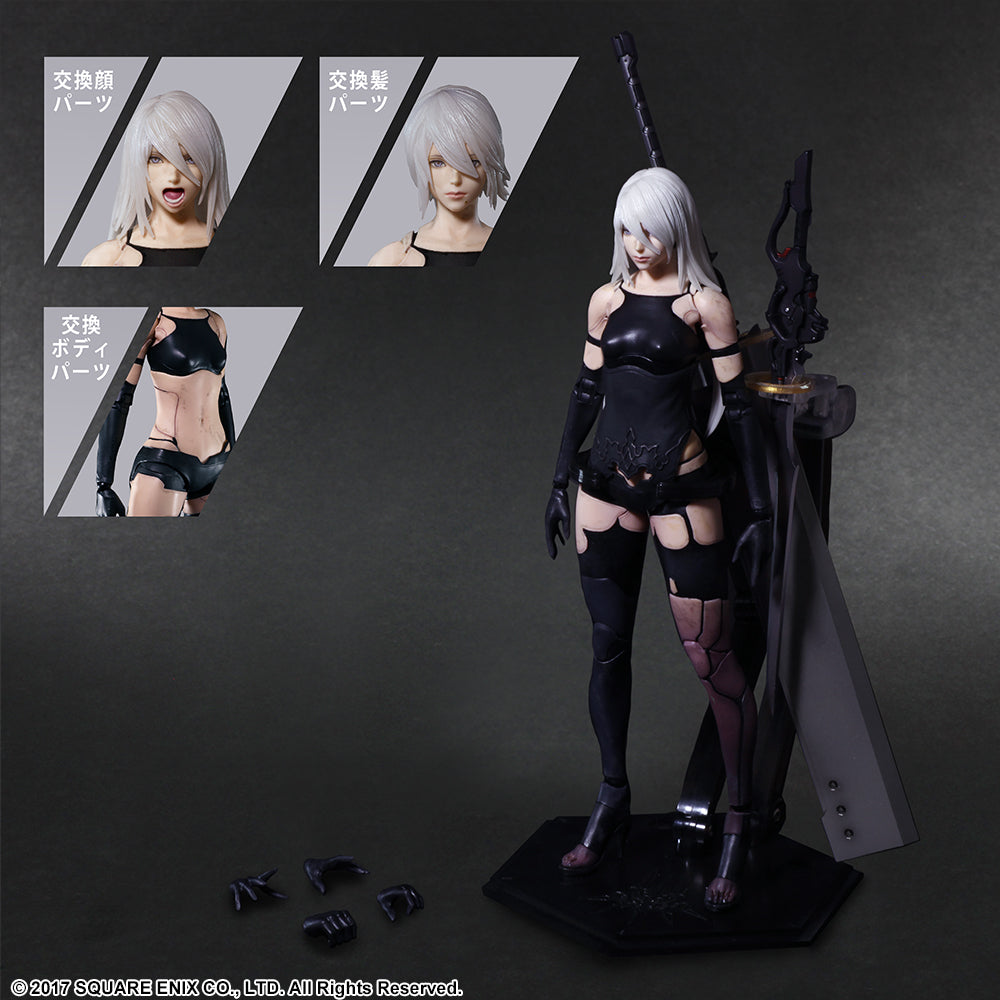 NieR:Automata® PLAY ARTS KAI™ Action Figure – A2 (YoRHa Type A No. 2) DELUXE Ver.