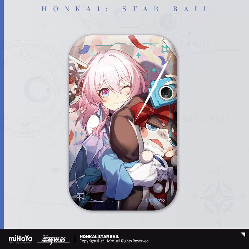 (Pre-Order) Honkai: Star Rail - Character Rectangle Tinplate Badge