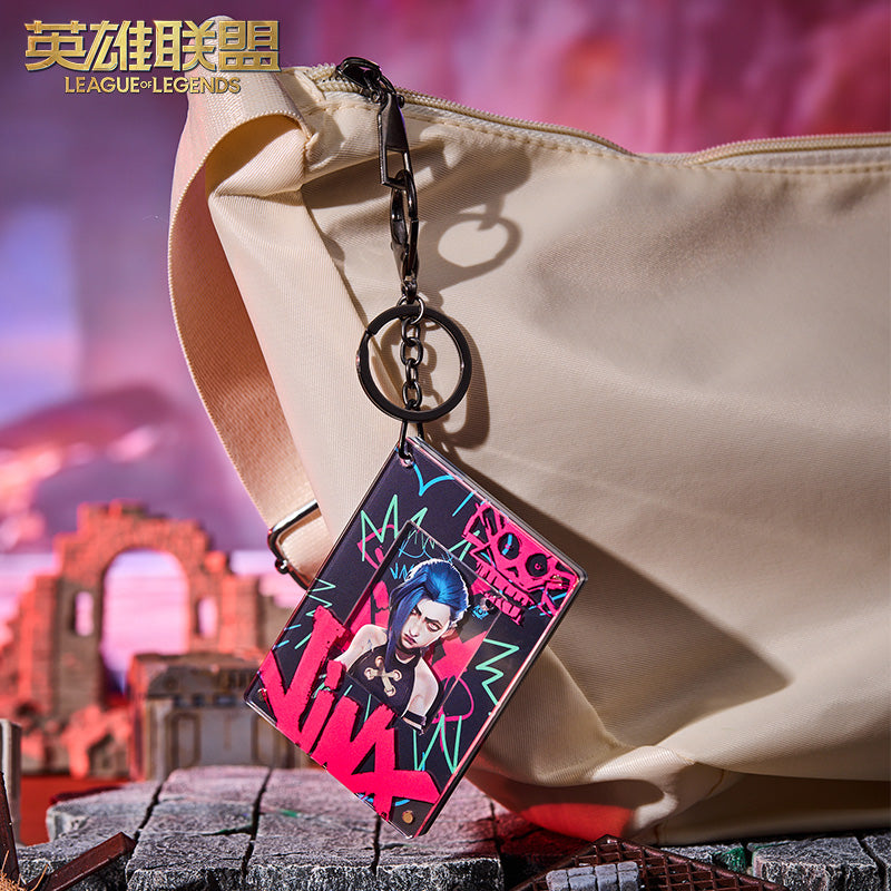 League of Legends - Arcane - Jinx Acrylic Keychain